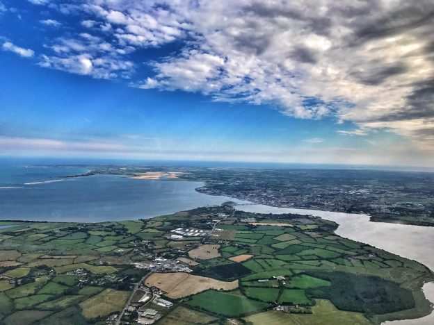 Ireland from the sky