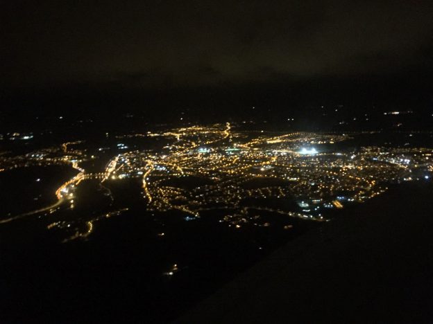 Night flying in Waterford in EI-DJM