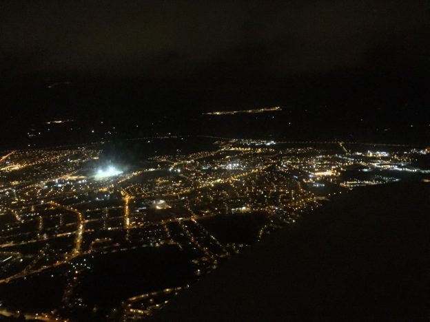 Night flying in Waterford in EI-DJM