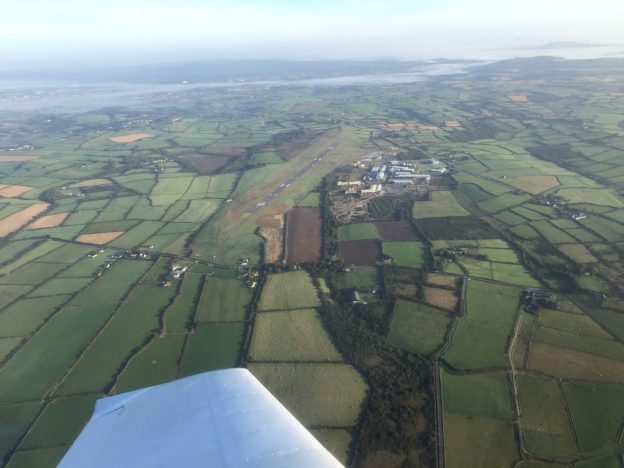Aerial view of Waterford airport
