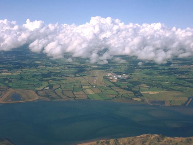 Aerial view of Waterford Airport
