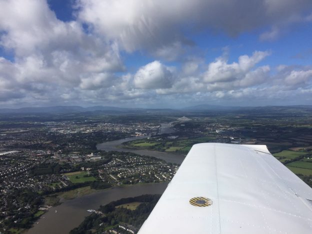 Waterford city from the air