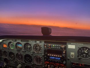 C172 EI-GWY panel