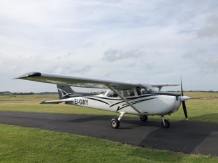 C172 EI-GWY on the club taxiway