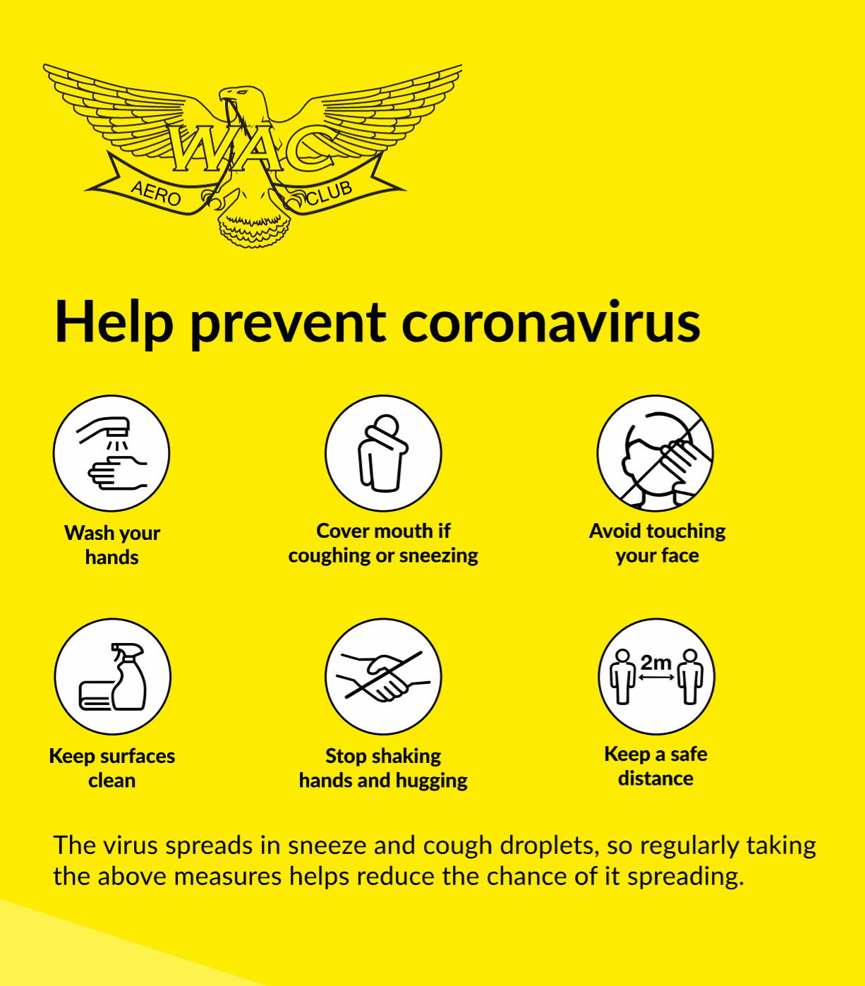 Help prevent coronavirus